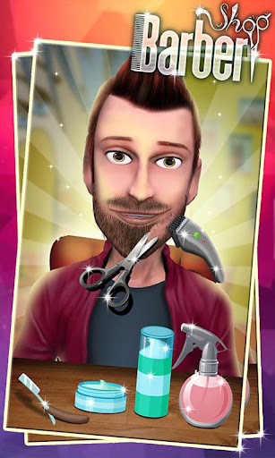Barber Shop Hair Salon Beard Hair Cutting Games 2.4.6 screenshots 1