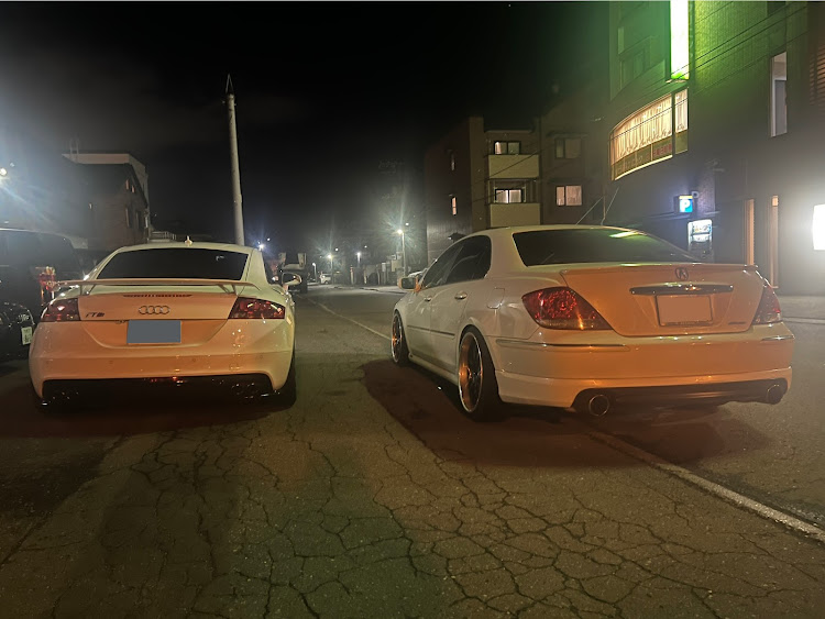 TTSクーペのaudi TTS・愛車のお尻はこんな感じ・低そうで低くない少し低い車・audi TT・TT8Jに関するカスタム事例の投稿画像2枚目