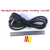 Dây Nguồn Cho Sạc Laptop - Loại 2 Chân - Cáp Đồng Xịn Jack 3 Chấu Vào Củ Sạc