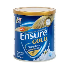 Sữa Ensure Gold StrengthPro Abbott hương vani bổ sung dinh dưỡng đầy đủ và cân đối (400g)