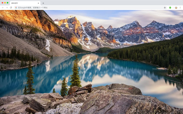Mountains Popular Scenery HD New Tabs Theme