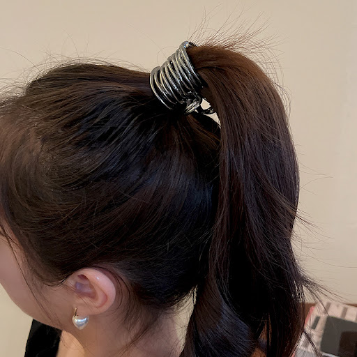 Title 2, Metal High Ponytail Fixed Fashion Barrettes, th...