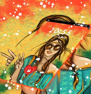 How to install Locker Theme Free For Girls 4.200.95.83 apk for pc