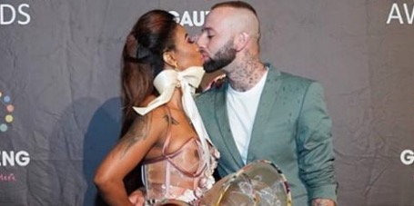 Kelly Khumalo and Chad da Don are totally smitten with each other.