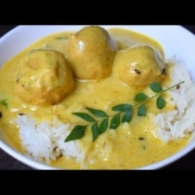 Kadhi with Rice