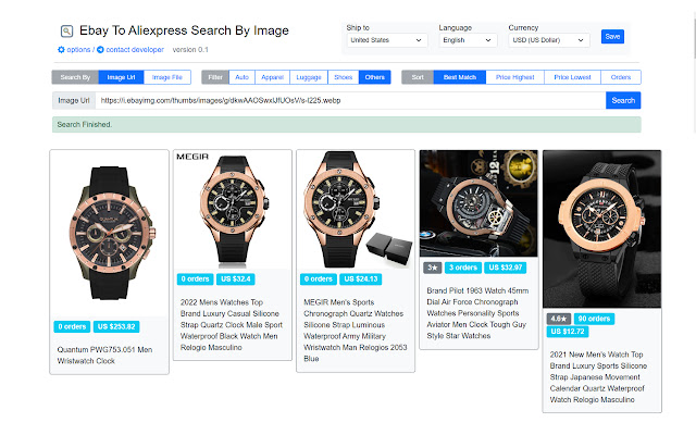 Ebay To Aliexpress Search By Image