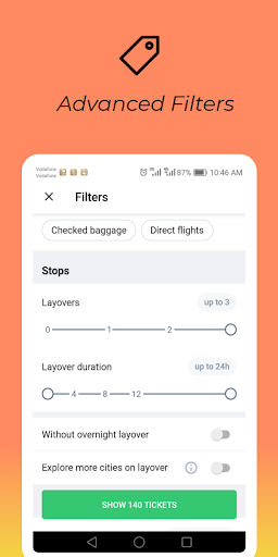 Screenshot Cheap Flights &Low Cost Flight
