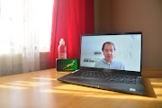 SA Rugby chief executive Jurie Roux speaks to the media electronically from Cape Town on June 8 2020. 