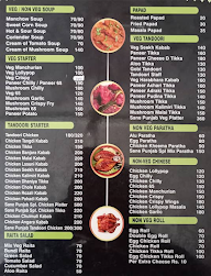 Hotel Sane Punjab Veg - Non Veg menu 1