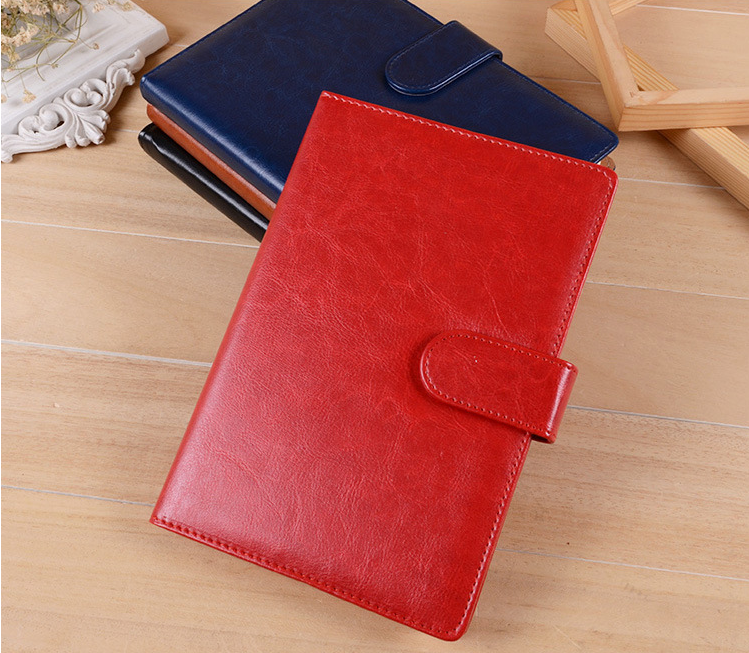 Vintage custom buckle notebook