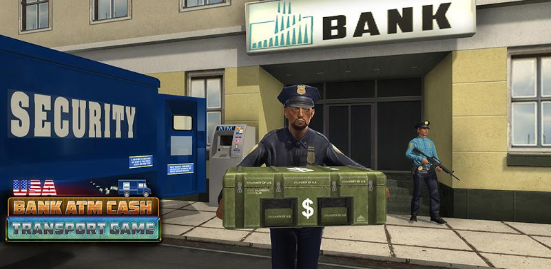 American Bank ATM Cash - Truck Transporter Games