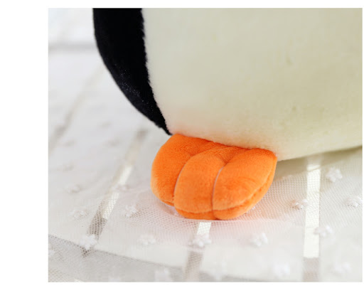 Title 6, Fabric Penguin Doll Sleeping Pillow Plush Toy A...