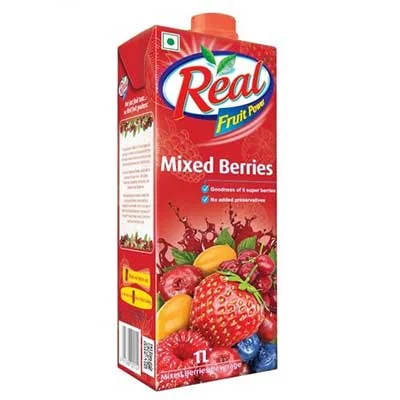 Real Mixed Berries Fruit Power Juice 1 Ltr