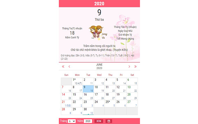 Vietnamese Calendar Preview image 5