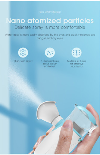 Title 3, Eye Sprayer Face Spray Nano Steamer Moisturizin...