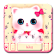 Thème de clavier Kawaii Kitty Cute Cat icon