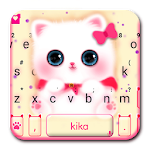 Kawaii Kitty Cute Cat Keyboard Theme Apk