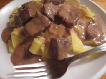 Easy No-Peek Beef Tips (made with ginger ale)