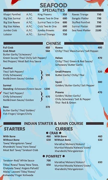 Ya Basa The Dhaba menu 