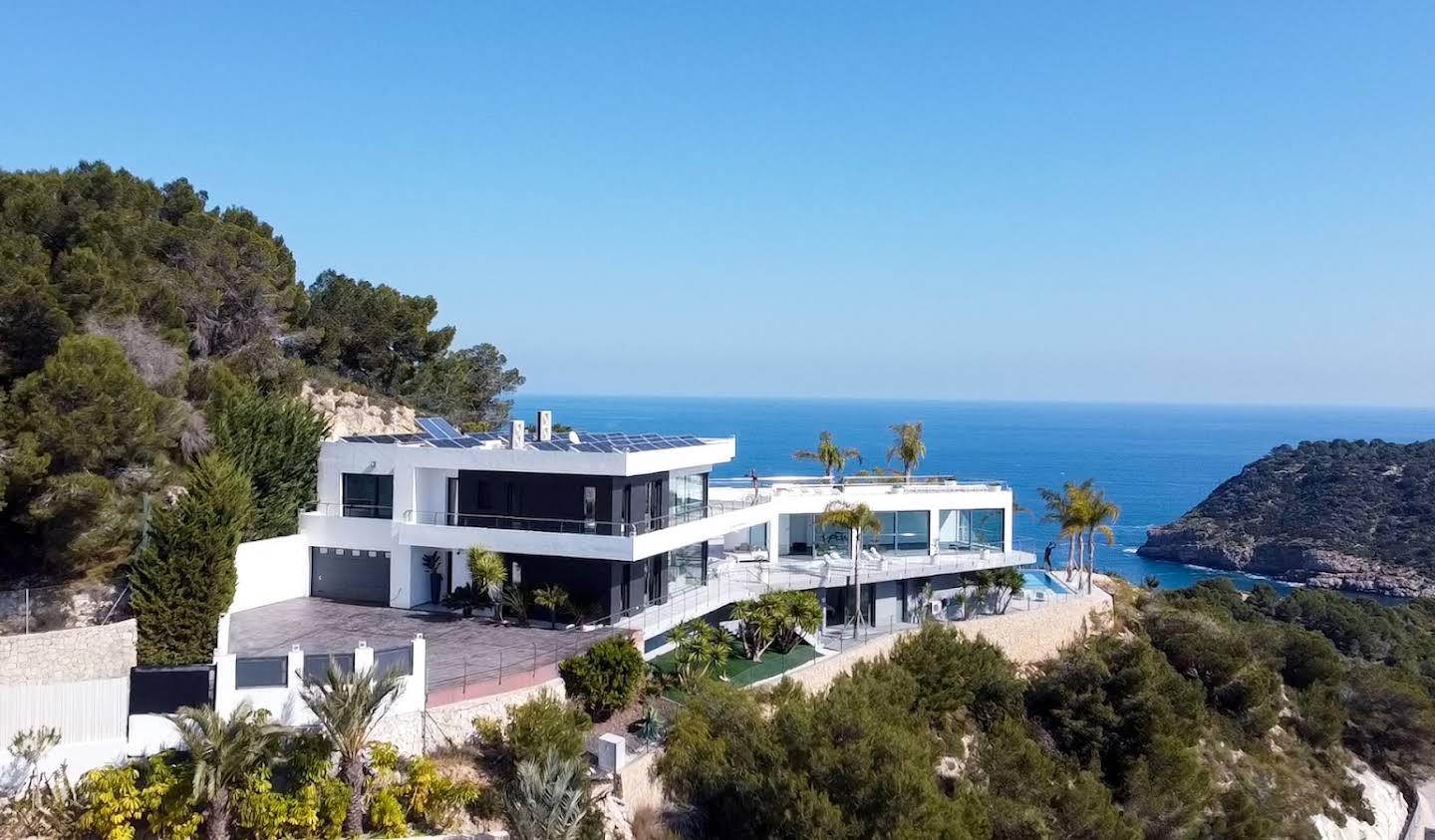 Chalet avec vue panoramique et terrasse Xàbia