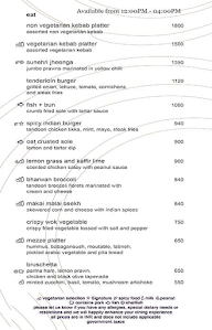 Mix Lounge And Bar menu 1