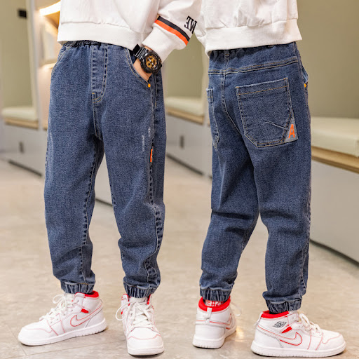 Title 6, Daddy Childrens Jeans, Loose Winter Trousers f...