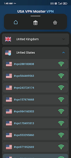 Screenshot USA VPN Proxy -Fast VPN Master
