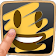 Emoji Quiz. Scratch and guess trivia games icon