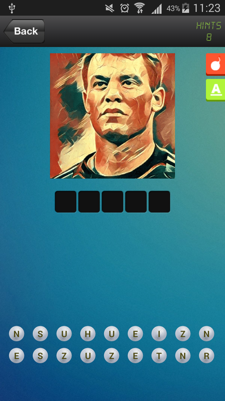 Soccer Players Quiz FREE Screen 1