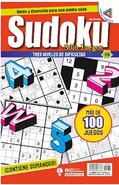 Revista Comunican Sudoku Solo Juegos x 1 und  