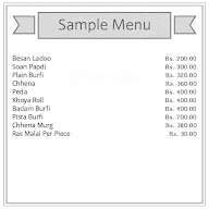 Bharat Sweets & Confectionery menu 1