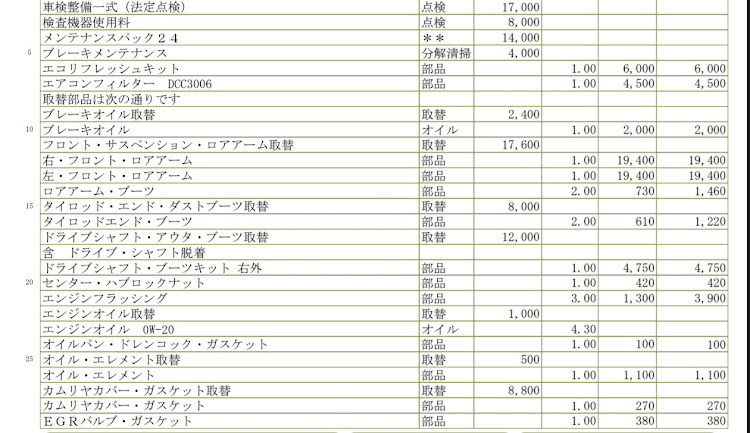 エリシオンプレステージの整備記録・乗り換えなんて考えない・整備費用上乗せに関するカスタム事例の投稿画像2枚目