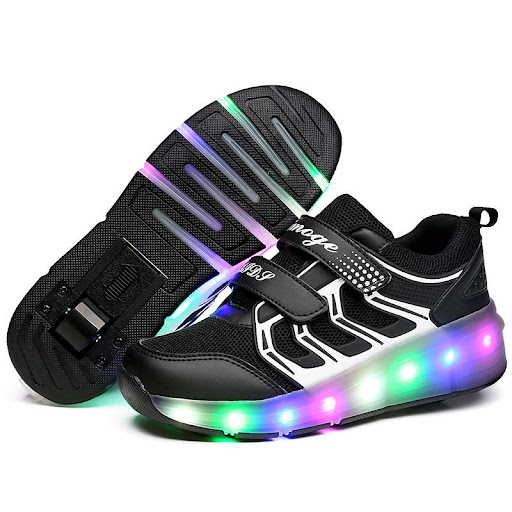 Title 4, Heelys One-Wheeled Childrens Colorful USB Rech...
