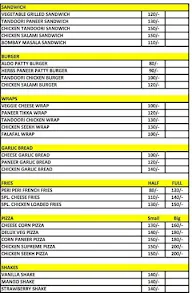 Bird Of Paradise Cafe menu 7