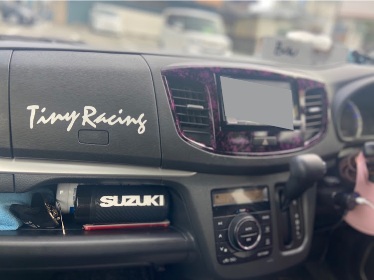 ワゴンRスティングレーのMy Carしか勝たんっ🥺・りゅうだいすき・ステッカーチューン・ナビ周りラップ塗装・Tiny Racing【タイニーレーシング】に関するカスタム事例の投稿画像1枚目