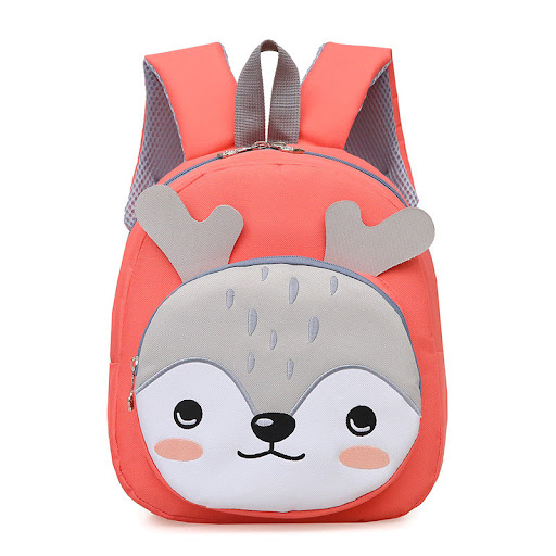 Title 3, Cute Animal Cartoon Children Nylon Backpack