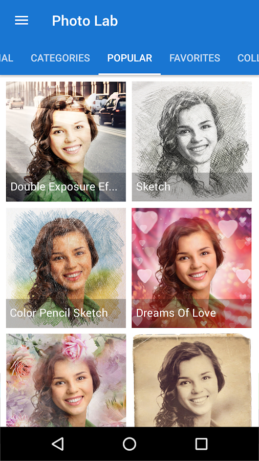    Photo Lab PRO Picture Editor: effects, blur & art- screenshot  