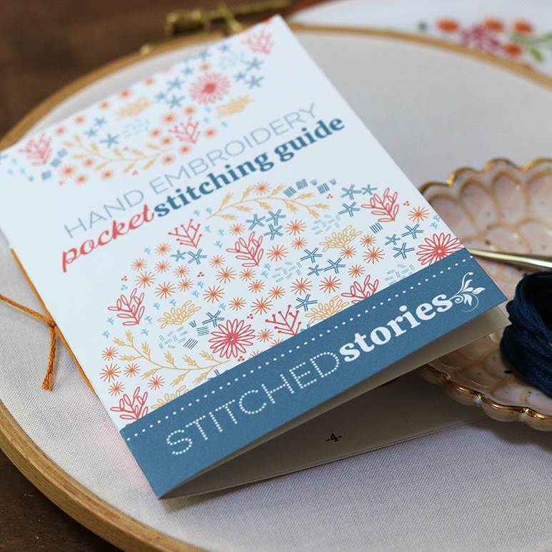 Embroidery Books - Embroidery Stitching Handy Pocket Guide