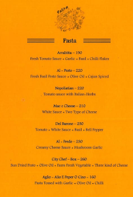 Chef's Kitchen menu 5