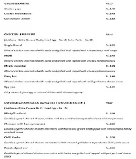 Spicy Indian Burgers menu 3