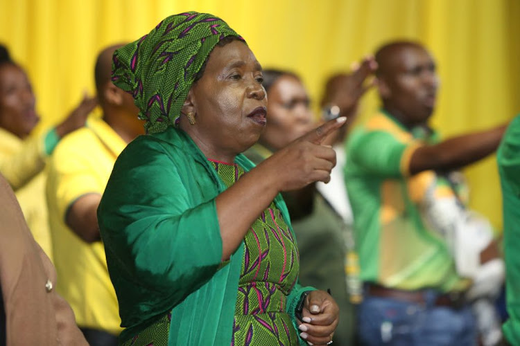 Nkosazana Dlamini-Zuma makes a surprise visit to the ANC PGC in Durban on 5 December 2017 after being nominated for the party's presidency.