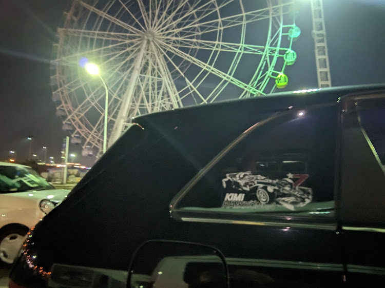 Bクラスの淡路島はいいぞ・深夜のドライブ・今日は黒い子🇩🇪・腐ってもベンツに関するカスタム事例の投稿画像1枚目