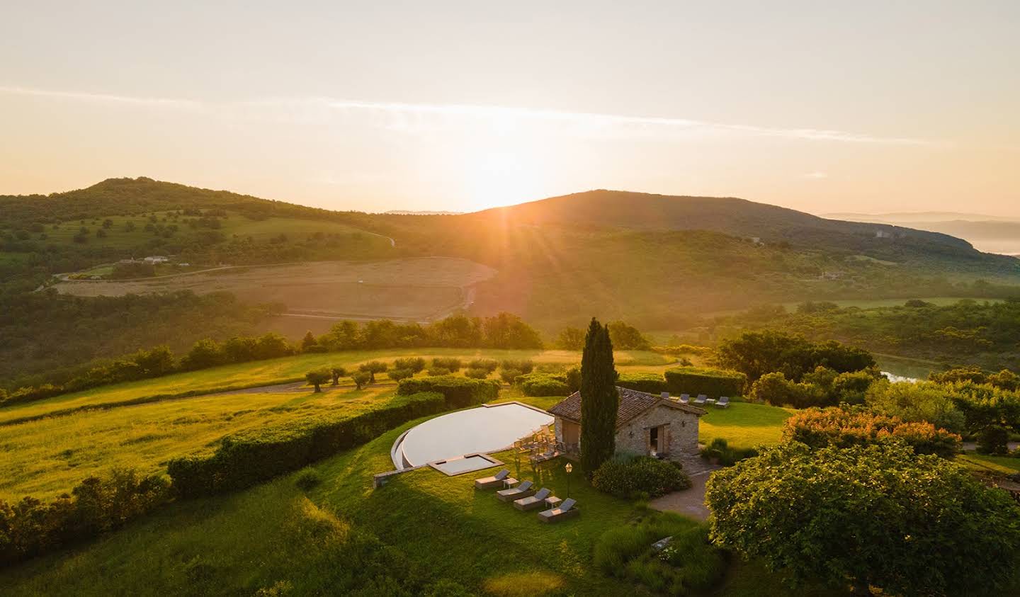 House with pool Perugia