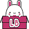 Imagen del logotipo del elemento de Space Bunny