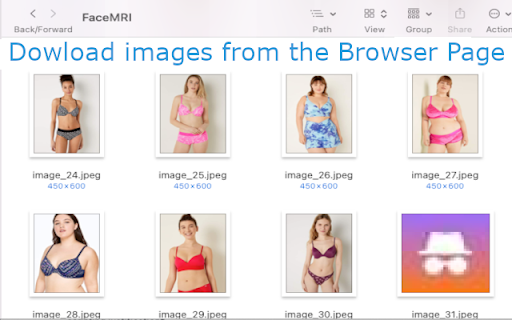 FaceMRI Image Downloader