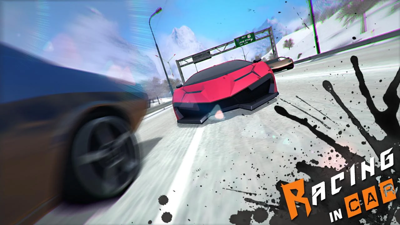   Racing In Car 3D- 스크린샷 