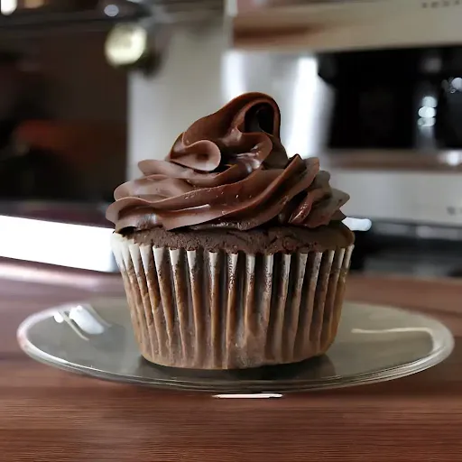 Eggless Chocolate Truffle Cupcake [2 Pieces]