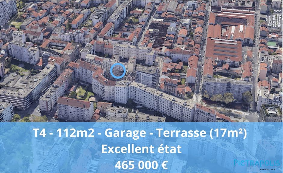 Vente appartement 4 pièces 112 m² à Villeurbanne (69100), 465 000 €