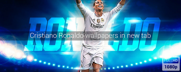 Cristiano Ronaldo Wallpapers New Tab marquee promo image