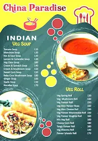 China Paradise menu 7